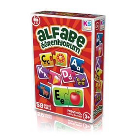 KS Puzzle AG257 +3 Yaş Alfabe Öğreniyorum