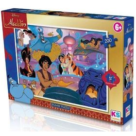 KS Puzzle ALD113 200 Parça Aladdin Puzzle