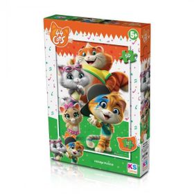 KS Puzzle CAT 709 44 Kedi 50 Parça Puzzle