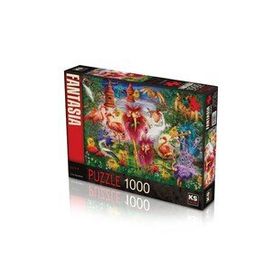 KS Puzzle Çirkin Kuşlar 1000 Parça Puzzle