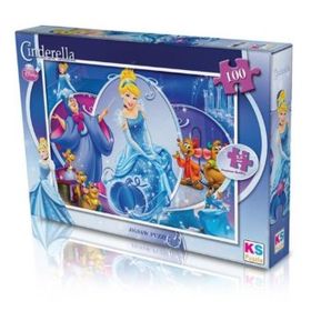 KS Puzzle CRL714 Cinderella / 100 Parça Puzzle