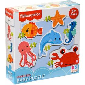 KS Puzzle FP 13412 Fisher Price Baby Under Sea 6IN1 Puzzle