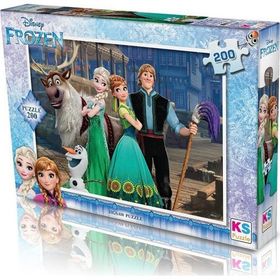 KS Puzzle Frozen 200 Parça Puzzle