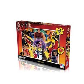 KS Puzzle Games 200 Parça Incredibles Puzzle