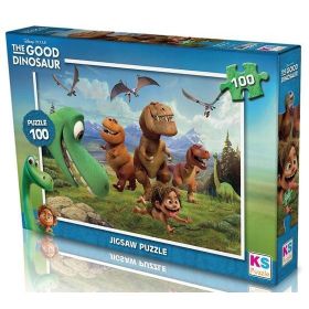 KS Puzzle GD 174 The Good Dinosaur 100 Parça Puzzle