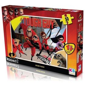 KS Puzzle INC709 Incredibles / 50 Parça Puzzle