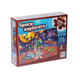 KS Puzzle JP 31011 Space Explorers Jumbo 24 Parça Puzzle