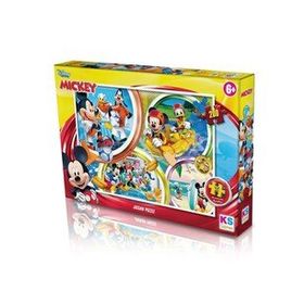 KS Puzzle MCH113 Mickey Mouse 200 Parça Puzzle