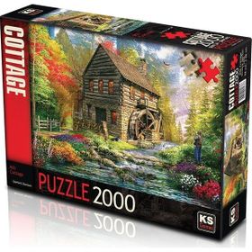 KS Puzzle Mill Cottage Değirmen Kulübesi 2000 Parça Puzzle
