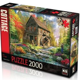 KS Puzzle Mill Cottage Değirmen Kulübesi 2000 Parça Puzzle