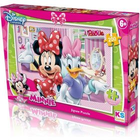 KS Puzzle MN113 Minnie 200 Parça Puzzle