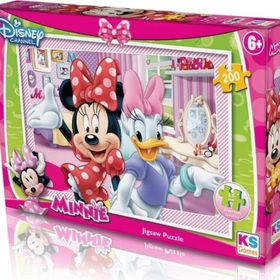 KS Puzzle MN113 Minnie 200 Parça Puzzle