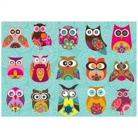 KS Puzzle Multi Owls 500 Parça puzzle
