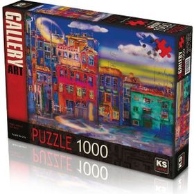 KS Puzzle Night Without The Moon Aysız Gece 1000 Parça Puzzle