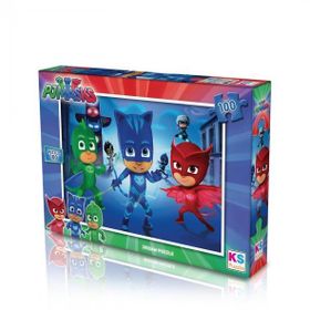 KS Puzzle PJM 714 Pjm Masks 100 Parça Çocuk Puzzle