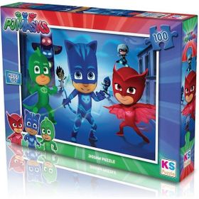 KS Puzzle PJM 714 Pjm Masks 100 Parça Çocuk Puzzle
