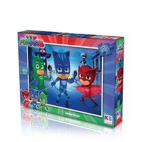 KS Puzzle PJM 714 Pjm Masks 100 Parça Çocuk Puzzle