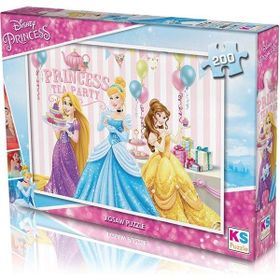 KS Puzzle PR 113 Prenses 200 Parça Puzzle