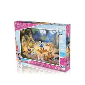 KS Puzzle PR709 Prenses 50 Parça Puzzle
