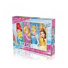 KS Puzzle PR714 Disney Princess / 100 Parça Puzzle