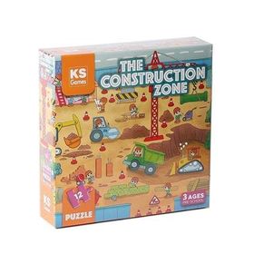 KS Puzzle PRS 32704 The Construction Pre School Puzzle