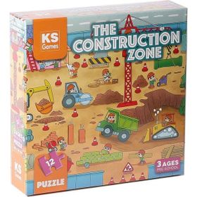 KS Puzzle PRS 32704 The Construction Pre School Puzzle