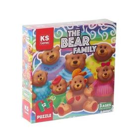 KS Puzzle PRS 32705 The Bear Family Pre School Puzzle