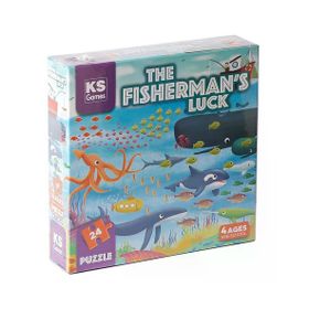 KS Puzzle PRS 32708 The Fisherman Sluck Pre School Puzzle