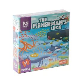 KS Puzzle PRS 32708 The Fisherman Sluck Pre School Puzzle