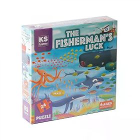 KS Puzzle PRS 32708 The Fisherman Sluck Pre School Puzzle