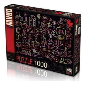 KS Puzzle Robot Atölyesi 1000 Parça Puzzle