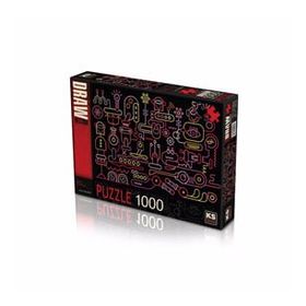 KS Puzzle Robot Atölyesi 1000 Parça Puzzle