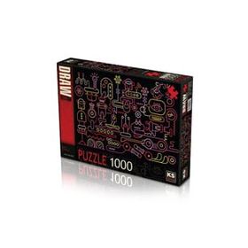 KS Puzzle Robot Atölyesi 1000 Parça Puzzle