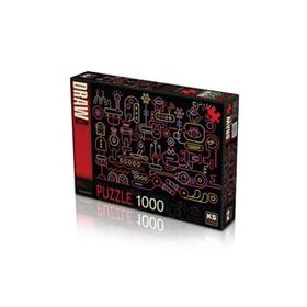 KS Puzzle Robot Atölyesi 1000 Parça Puzzle