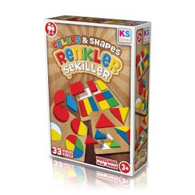 KS Puzzle RS240 +3 Yaş Renkler ve Şekiller Colors ve Shapes