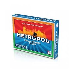KS Puzzle T127 Metropol Emlak Ticaret Oyunu