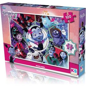 KS Puzzle VP714 Vampirina 100 Parça Çocuk Puzzle