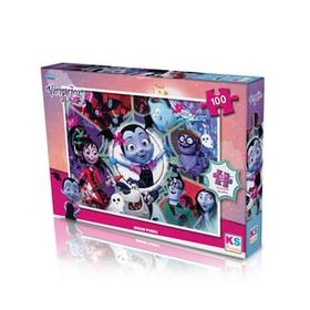 KS Puzzle VP714 Vampirina 100 Parça Çocuk Puzzle
