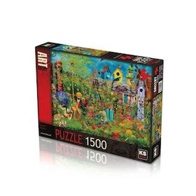 KS Puzzle Yaz Bahçesi Aimee Stewart 1500 Parça Puzzle