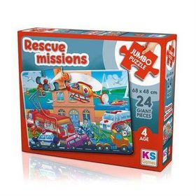 KS Rescue Mıssıons Jumbo Puzzle