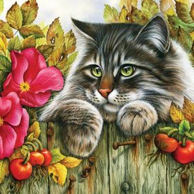 KS Rose Hedge Güllü Çit 1000 Parça Puzzle
