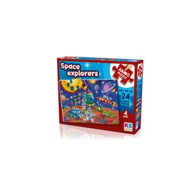 KS Space Explorers Jumbo 4 Yaş Puzzle