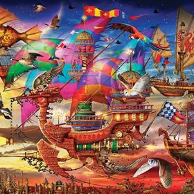 KS The Flight Uçuş 1000 Parça Puzzle