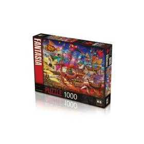 KS The Flight Uçuş 1000 Parça Puzzle