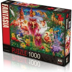 KS Ugly Birds Çirkin Kuşlar 1000 Parça Puzzle