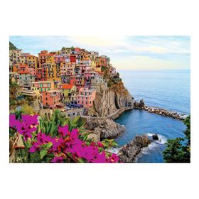 KS Village Of Manarola Cinque Terre İtaly 1000 Parça Puzzle