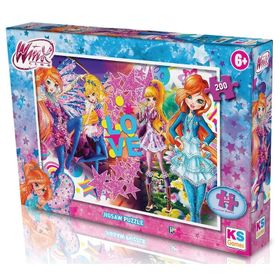 KS Winx 200 Parça Puzzle