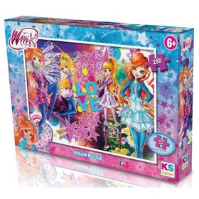KS Winx 200 Parça Puzzle