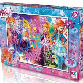 KS Winx 200 Parça Puzzle