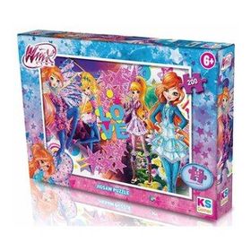 KS Winx 200 Parça Puzzle